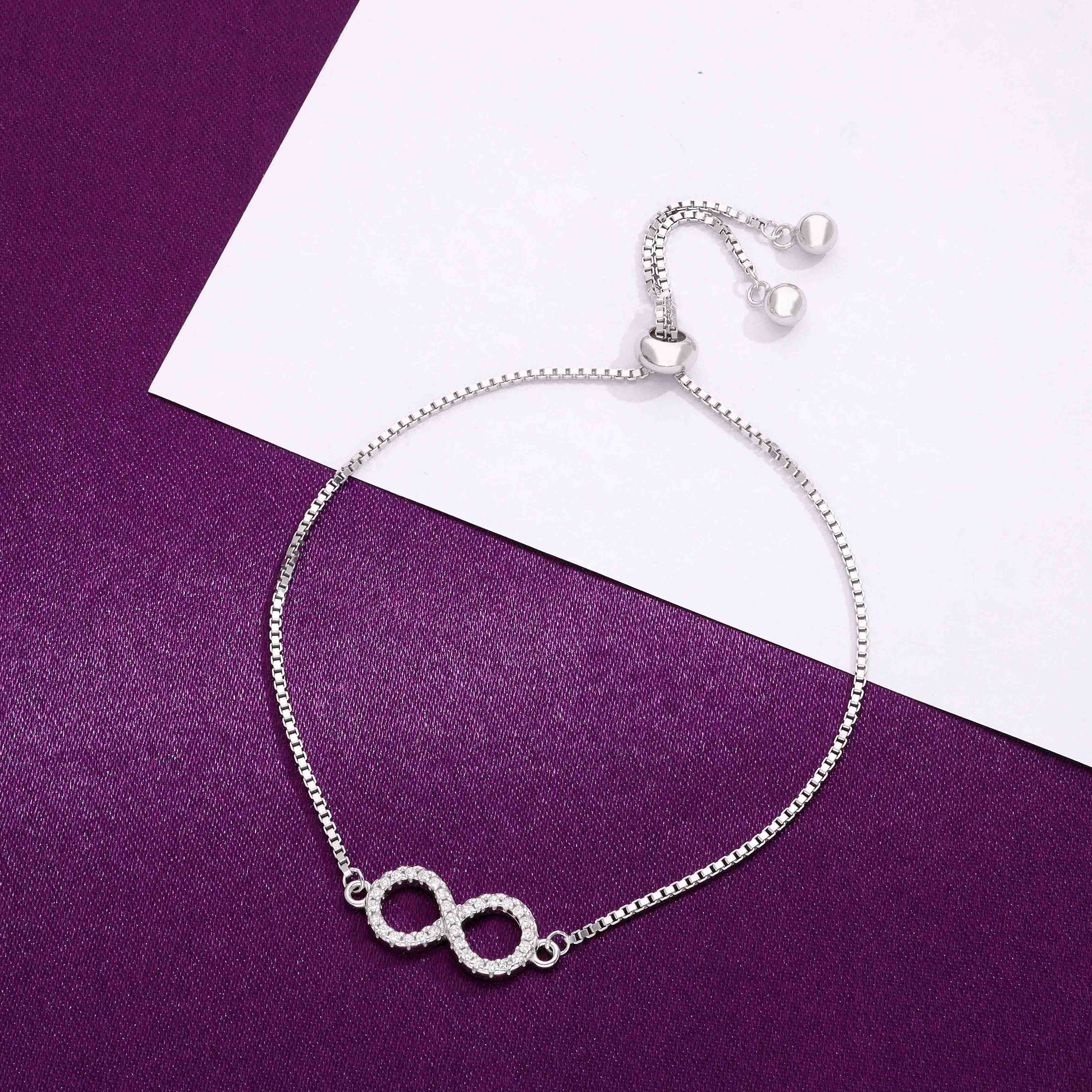 The Bond of Infinity Silver Bracelet - Image 4