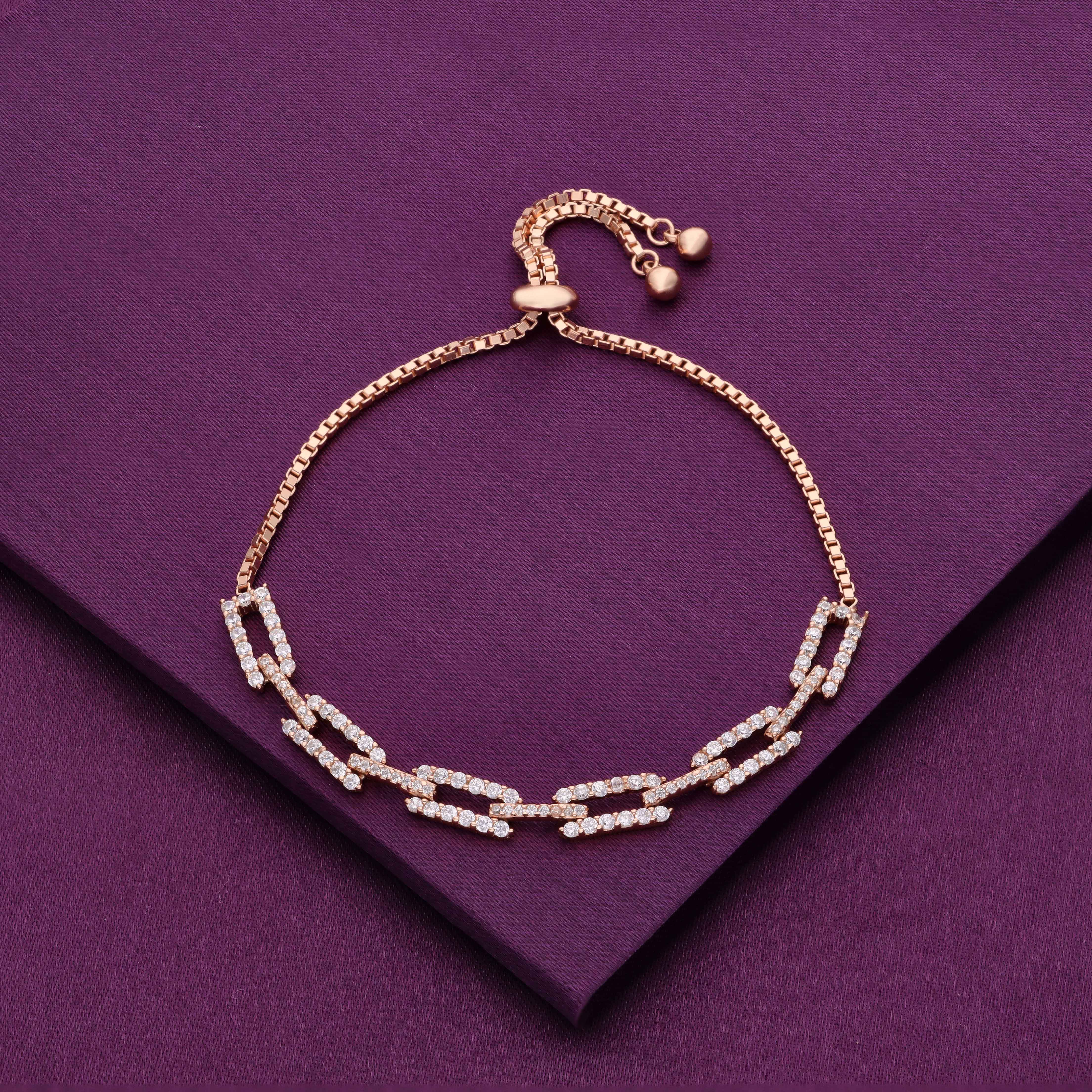 Double Bar Link Bracelet – An Epitome of Grace - Image 4