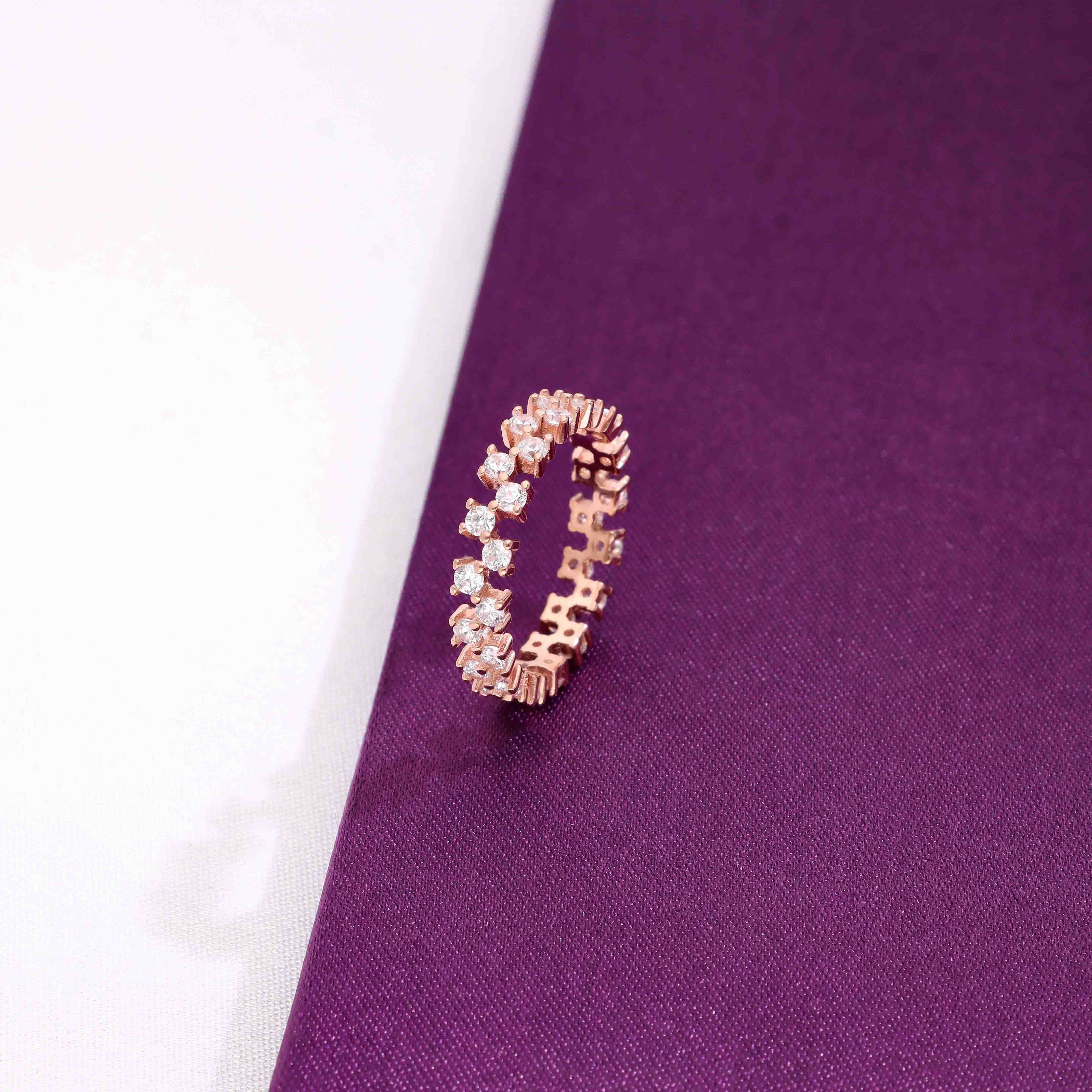 Luminous Eternity Sterling Silver Band - Image 6