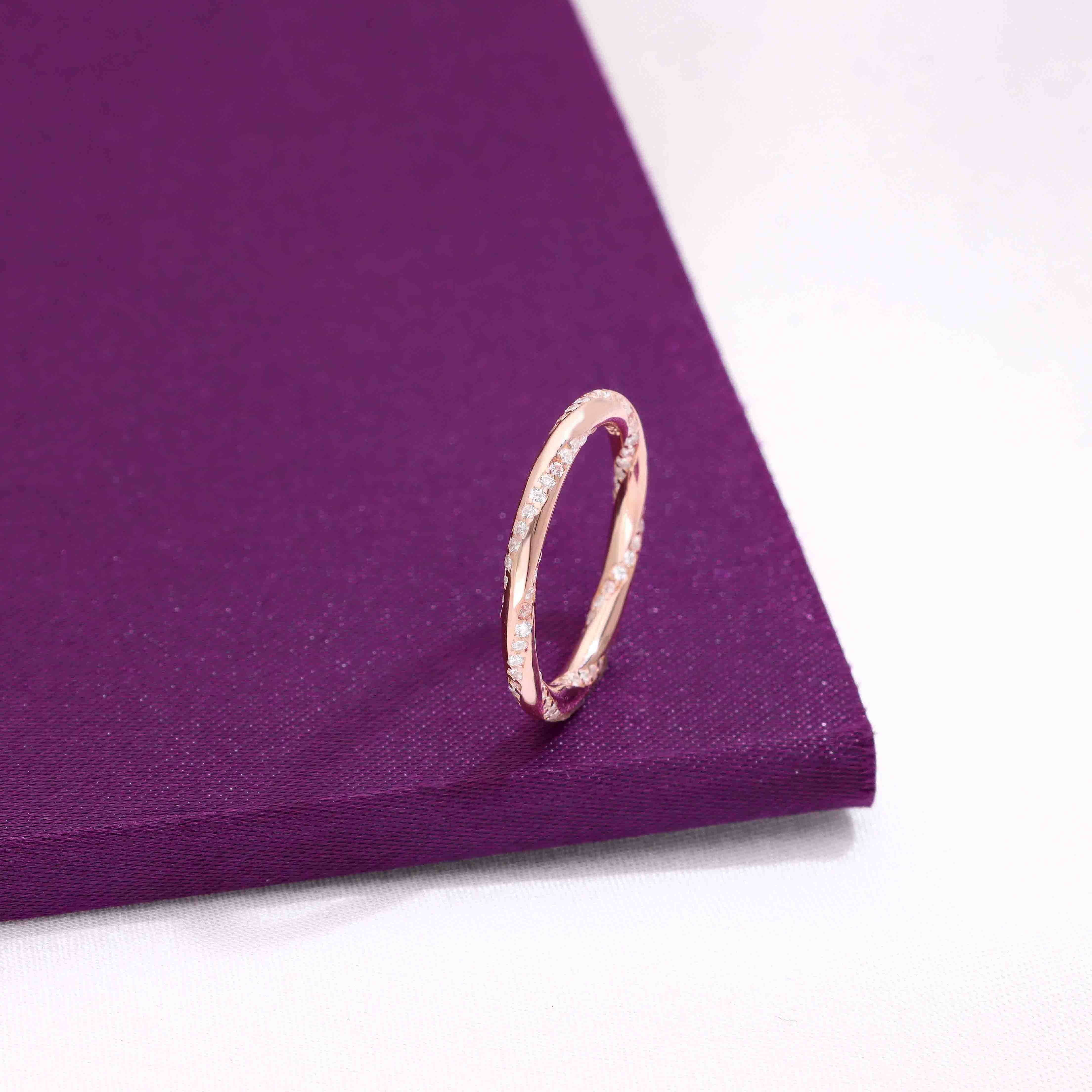 Chic Twisted Sterling Silver Ring - Image 6